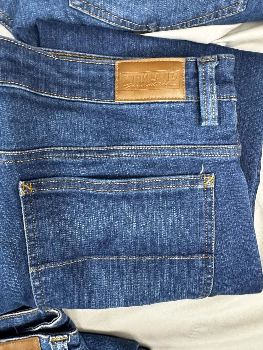 Kirkland Signature Denim Jeans Blue Lot Of 5 - Picture 3 of 16